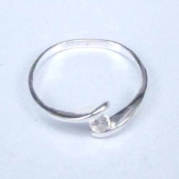 Ring with C.Z. White Color