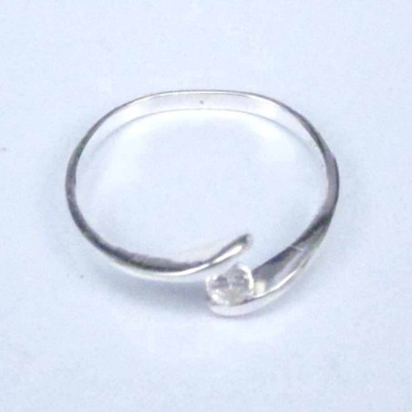 Ring with C.Z. White Color