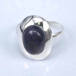 Ring Oval Ametisth 8x10mm.
