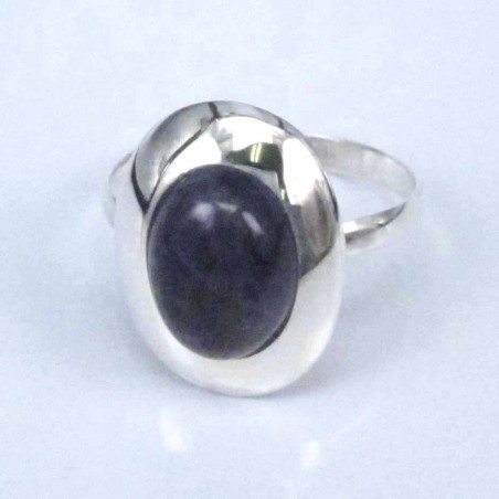 Ring Oval Ametisth 8x10mm.