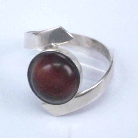 Ring Planet Stone 10mm.Red Tiger Eye