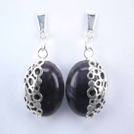 Ea half face stone 15x20mm. Ametisth