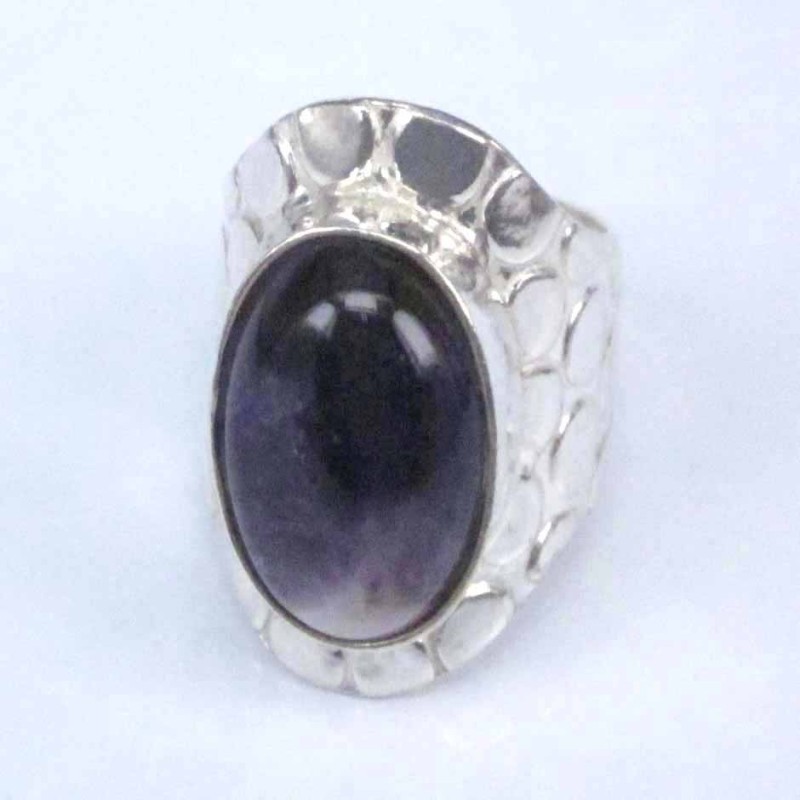 Ring Pum Pum Stone 12x16mm.Ametisth