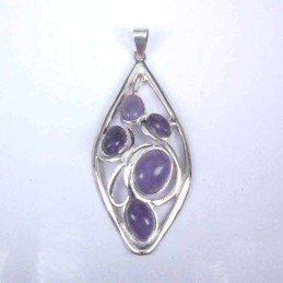 Pendant 5 Stones Ametisth