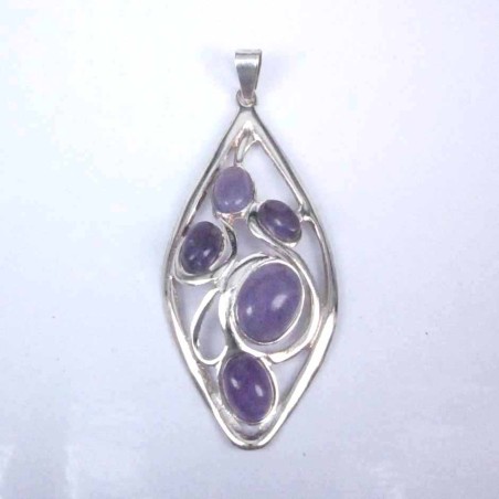 Pendant 5 Stones Ametisth