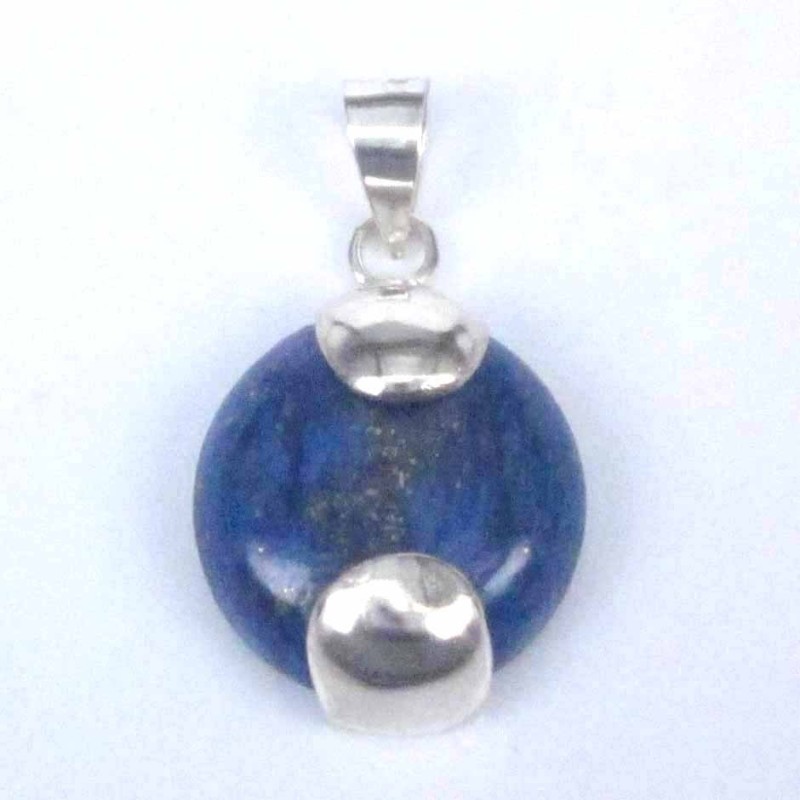 Pend. Letter C Stone 16mm. Lapis