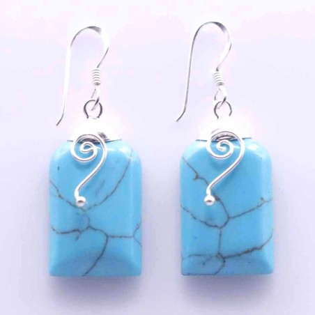 EA Square Turquoise rec. stone