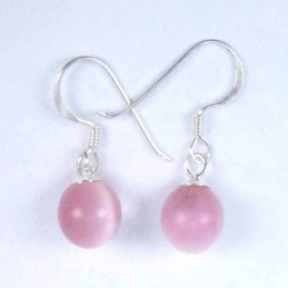 Earring Ball 8mm. Hook Cat...