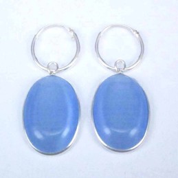 Earring Oval 13x18mm. Cat...