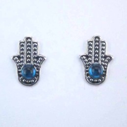 Earrings Hand With Stone
