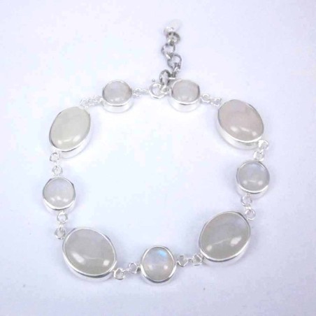 Bracelet Mix Forms Moon Stone