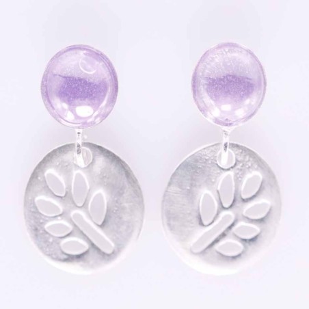 Earrings Chakras with Stone