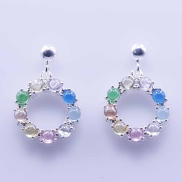 Earring Round ball 4mm....