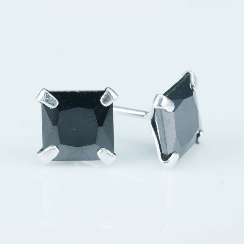 Ea c.z. sq 6x6mm. Black Color Ea c.z. sq 6x6mm. Black Color