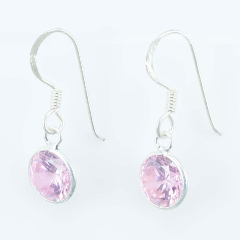 Ea c.z. Rd 7mm. Hook Rose Color