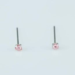 Nose Ball 1.5mm. Micro Pearl Rose Color