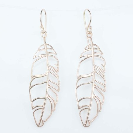 Ea leaf 16x50mm. Plain Pink Color