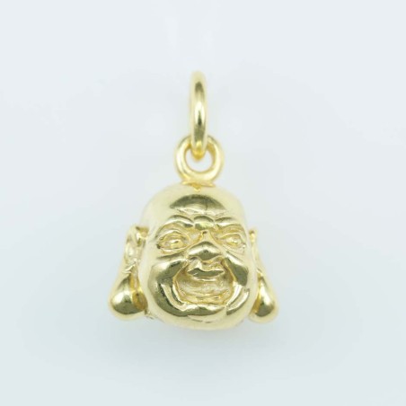 Pendant 11mm. Gold Plain