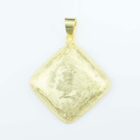 Pendant 26mm. Gold Plain