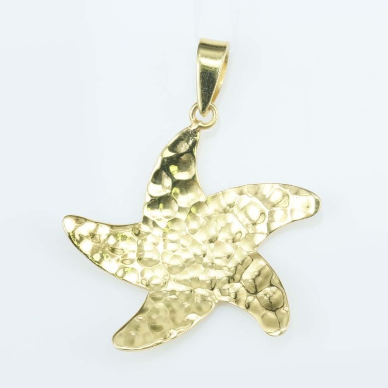 Pendant 29mm. Gold Plain