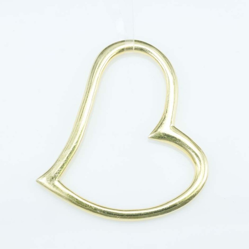 Pendant 35mm. Gold Plain