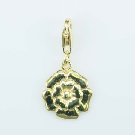 Pendant 13mm. Gold Plain