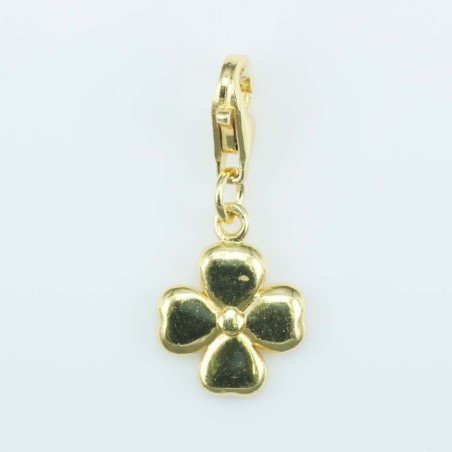 Pendant 10mm. Gold Plain