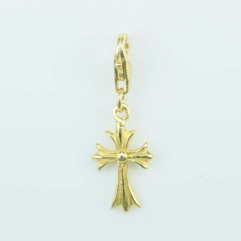 Pendant 10mm. Gold Plain