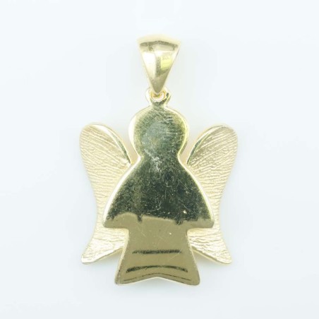 Pendant 23mm. Gold Plain