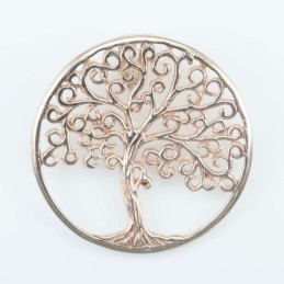 Pendant Tree 34mm. Plain...