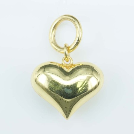 Pendant 22mm. Gold Plain