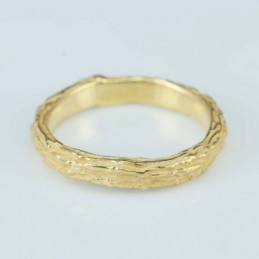 Ring 4mm. Gold Plain size 6