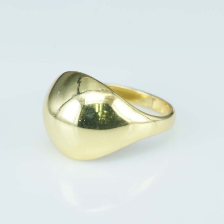 Ring 16mm. Gold Plain size 6