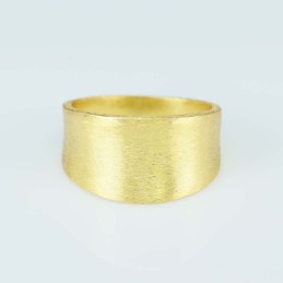 Ring 12mm. Gold Plain size 8