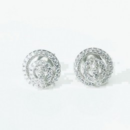 Earring  Round  10mm....