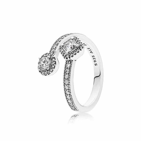 Ring  rd+sq   5mm. Circonia