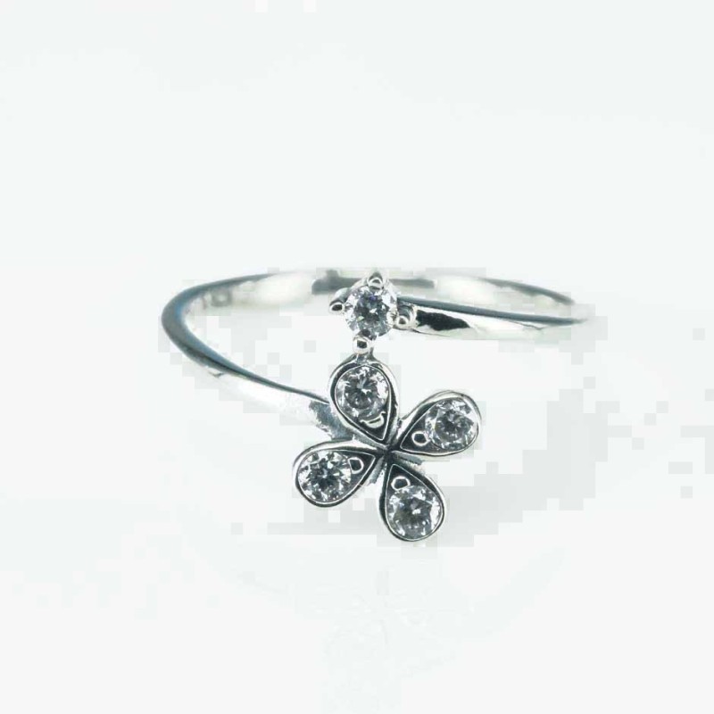 Ring Flower 8mm. Circonia Ring Flower 8mm. Circonia