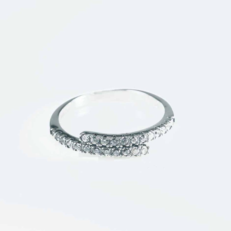 Ring 2mm. Circonia Ring 2mm. Circonia