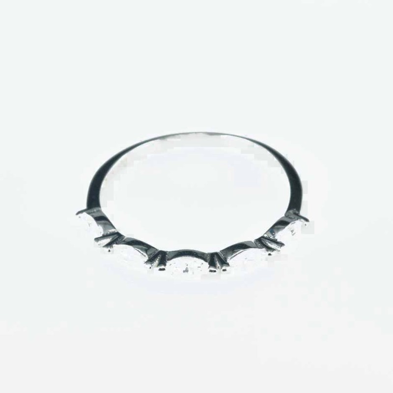 Ring Rhombus 2x5mm. Circonia Ring Rhombus 2x5mm. Circonia