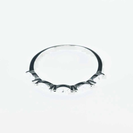 Ring Rhombus 2x5mm. Circonia