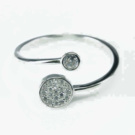Ring Round 4+7mm. Circonia