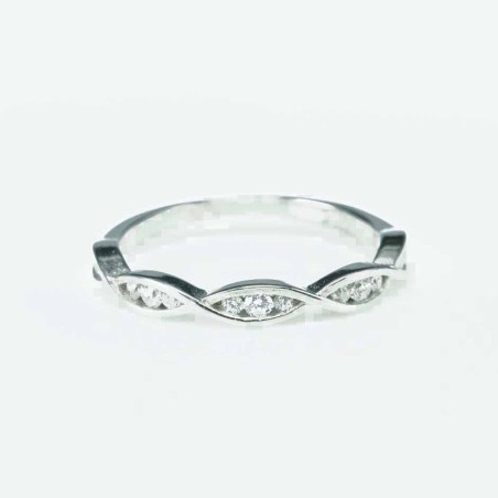 Ring Rhombus 3mm. Circonia