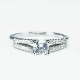 Ring Round 5mm. Circonia