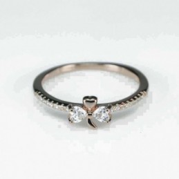 Ring  dragonfly  7mm.  rose...