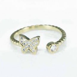 Ring Butterfly  3+7mm....