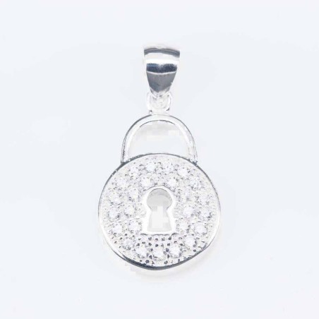 Pendant unlock 13mm. Circonia