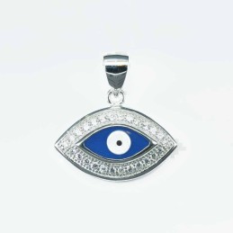 Pendant Eye 14x19mm. Circonia