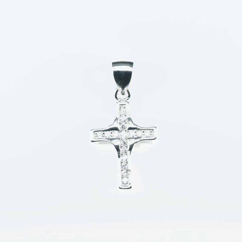 Pendant Cross 12x19mm. Circonia Pendant Cross 12x19mm. Circonia