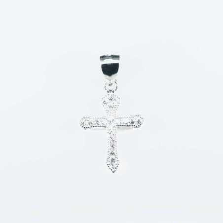 Pendant  Cross  13x19mm. Circonia