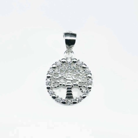 Pendant  Tree of live  14mm. Circonia